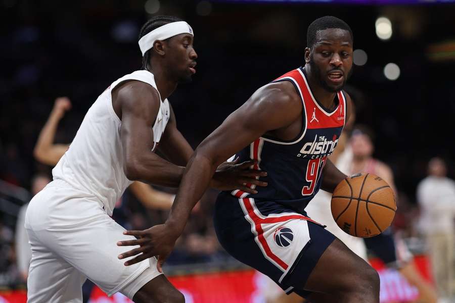 Eugene Omoruyi, con los Washington Wizards Eugene Omoruyi, con los Washington Wizards