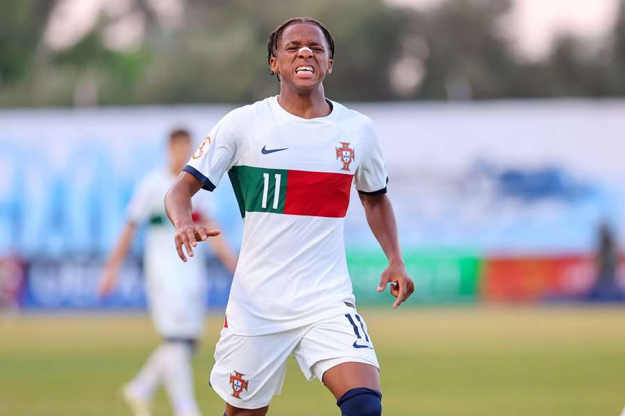 Cardoso Varela ao serviço da seleção sub-17 em 2024