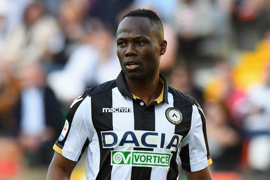 Emmanuel Agyemang-Badu in action for Udinese back in 2019