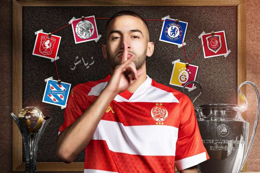 Ziyech apresentado no novo clube