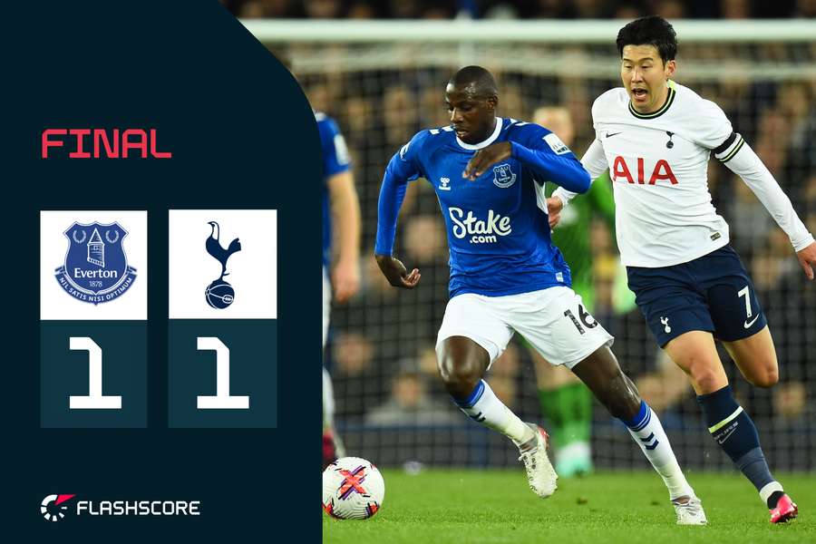 Everton și Tottenham încheie la egalitate runda cu numărul 29 din Premier League
