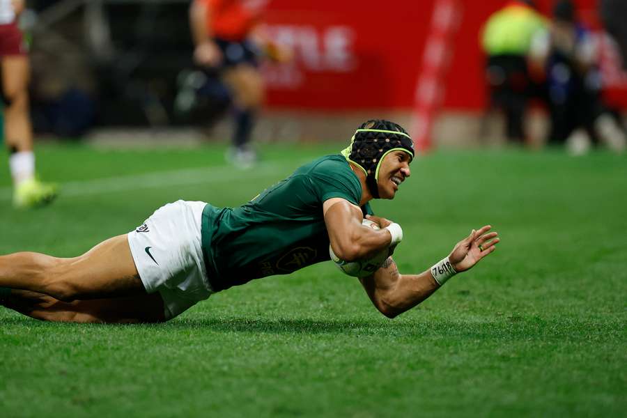 Edwill van der Merwe has scored ten tries in his last 12 games for club and country, including a hat-trick against the Barbarians.