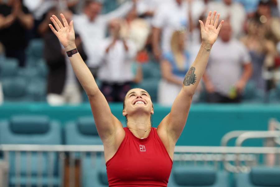 Aryna Sabalenka, victorioasă la Miami Aryna Sabalenka, victorioasă la Miami