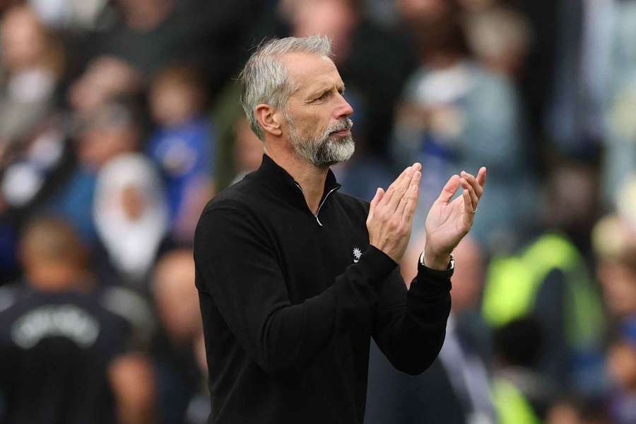 Bournemouth coach Marco Rose after his side's 5-1 Premier League defeat at Chelsea Bournemouth coach Marco Rose after his side's 5-1 Premier League defeat at Chelsea