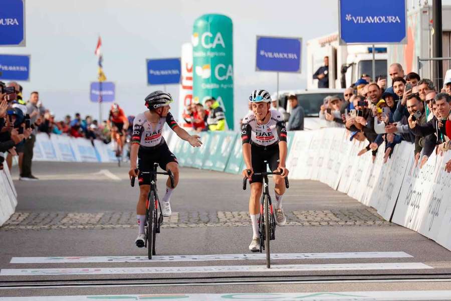 Jan Christen lidera la Vuelta al Algarve.
