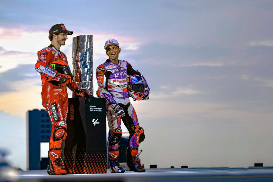 Martin y Bagnaia se disputan el título de MotoGP
