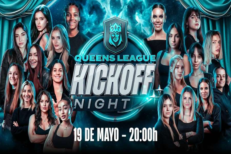 Dónde y cuándo ver la Queens League Kickoff Night