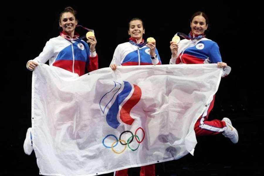 Atletas russas sem bandeira nem hino