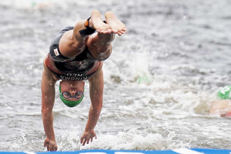 Triathlon: Maya Kingma eindigt als zesde in Yokohama