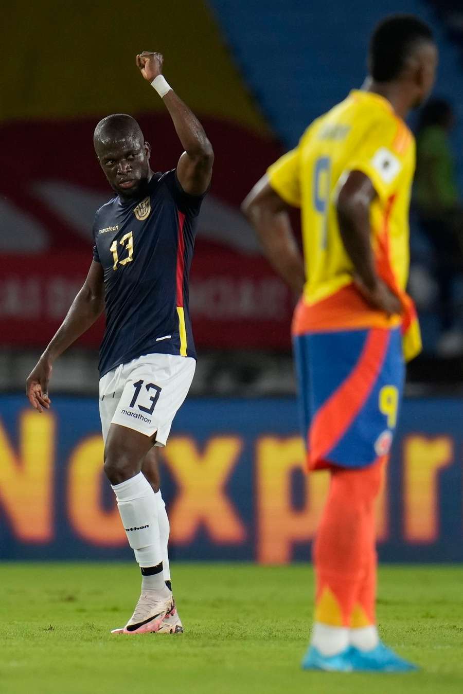 Enner Valencia fez um golaço em Colômbia 0x1 Equador