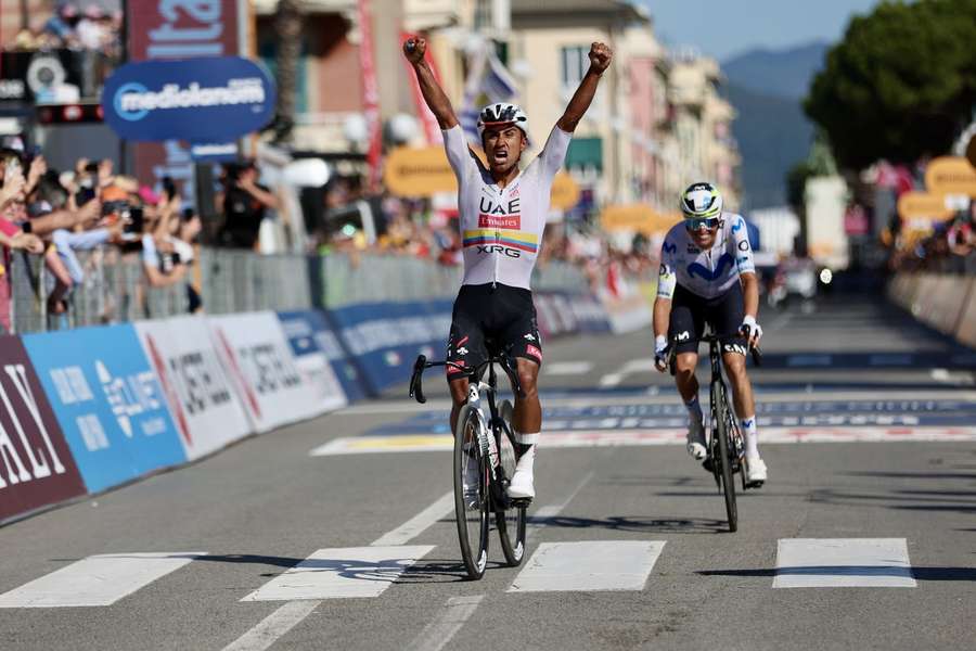 Jhonatan Narvaez po raz trzeci wygrał etap podczas tegorocznego Giro d'Italia