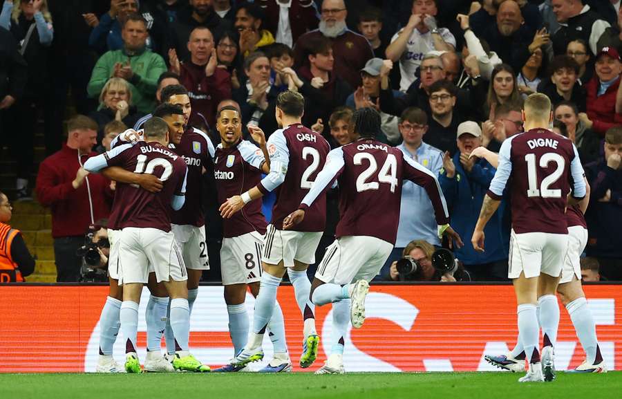 L'esultanza di Watkins