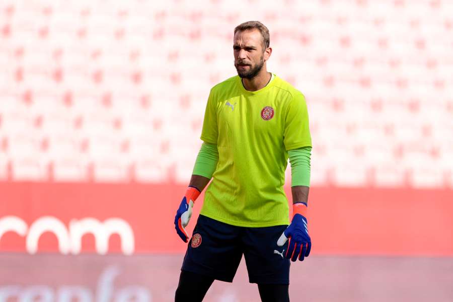 Pau Lopez avec Gérone en septembre.
