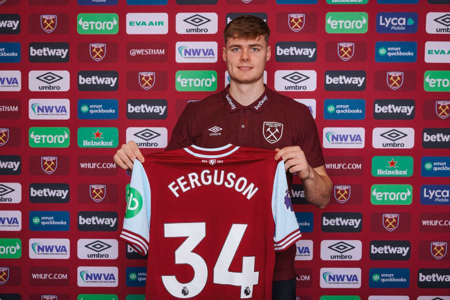 Evan Ferguson emprestado ao West Ham