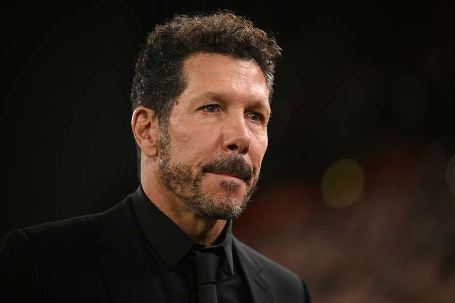 Diego Simeone fue expulsado en la Champions League