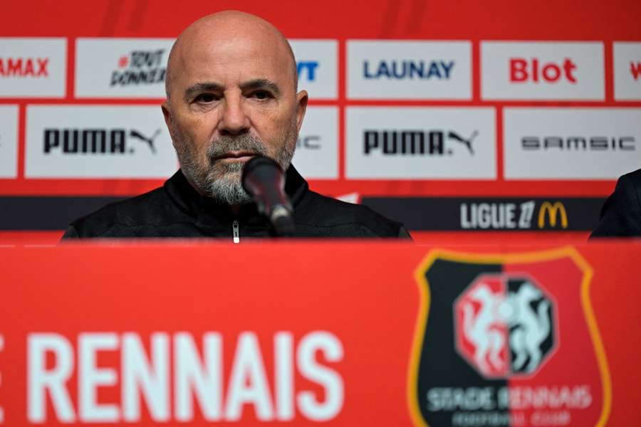 Sampaoli en conférence de presse ce mardi.