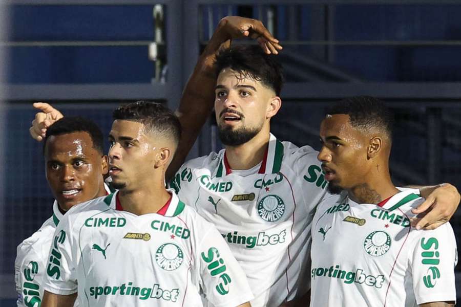 Flaco López garantiu a vitória do Palmeiras sobre o Bragantino