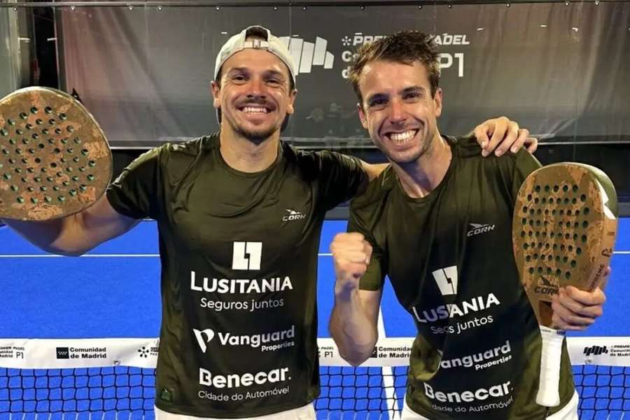 Miguel e Nuno Deus garantiram o apuramento para a terceira ronda do quadro principal do torneio de Riade