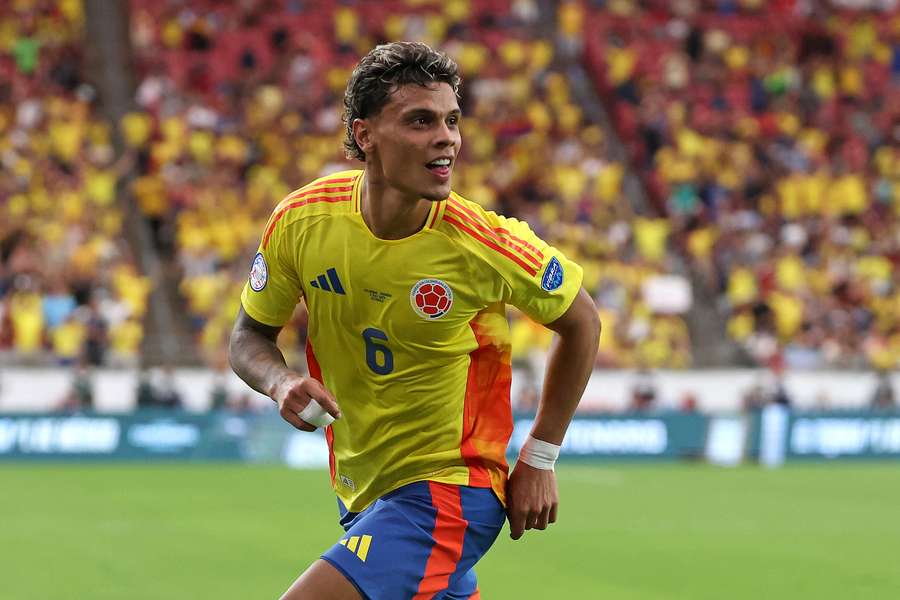 Richard Ríos had a great Copa América with Colombia