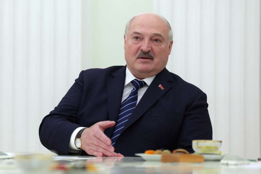 De Wit-Russische president Alexander Lukashenko