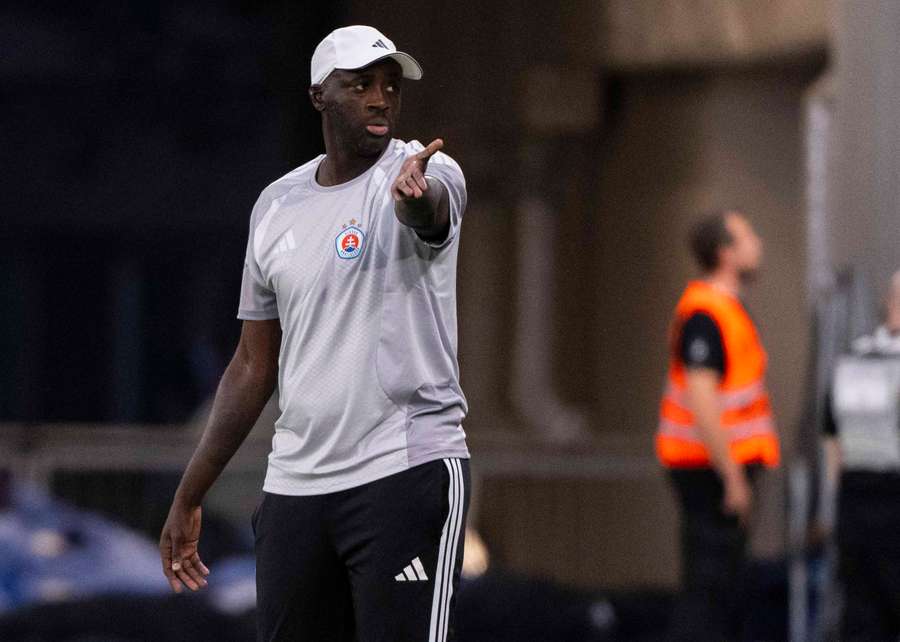 Touré počas zápasu proti Iberii. Touré počas zápasu proti Iberii.