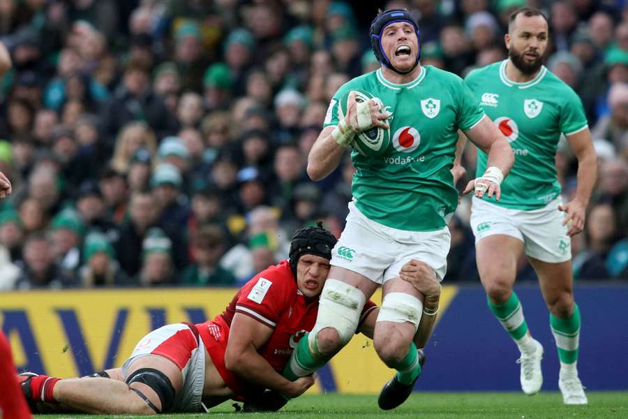 Ireland substitute Ryan Baird made his presence felt in a win over Wales in Dublin