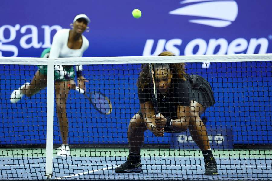 Williams sisters crash out of US Open doubles but Serena not done yet
