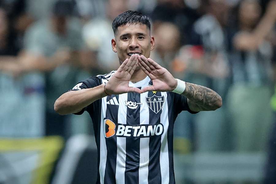 Zaracho abriu o caminho para a vitória do Galo na Arena MRV