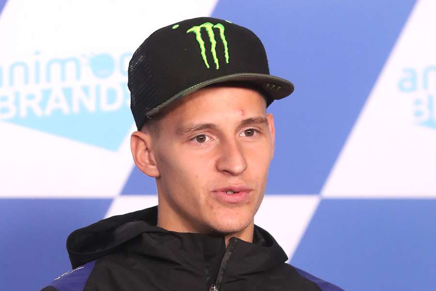 Quartararo is the reigning MotoGP champion