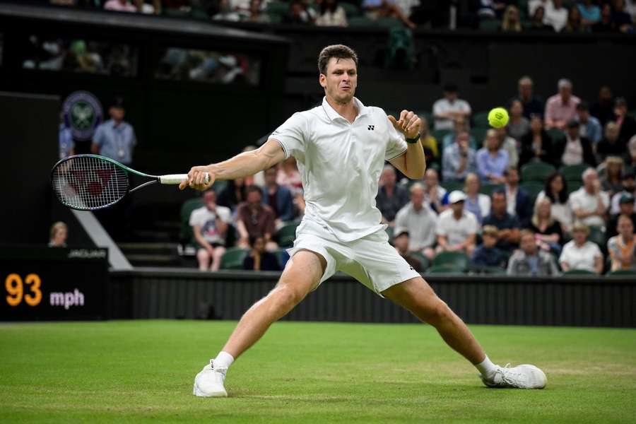 Wimbledon potwierdza, jak mocnym serwisem dysponuje Hubert Hurkacz