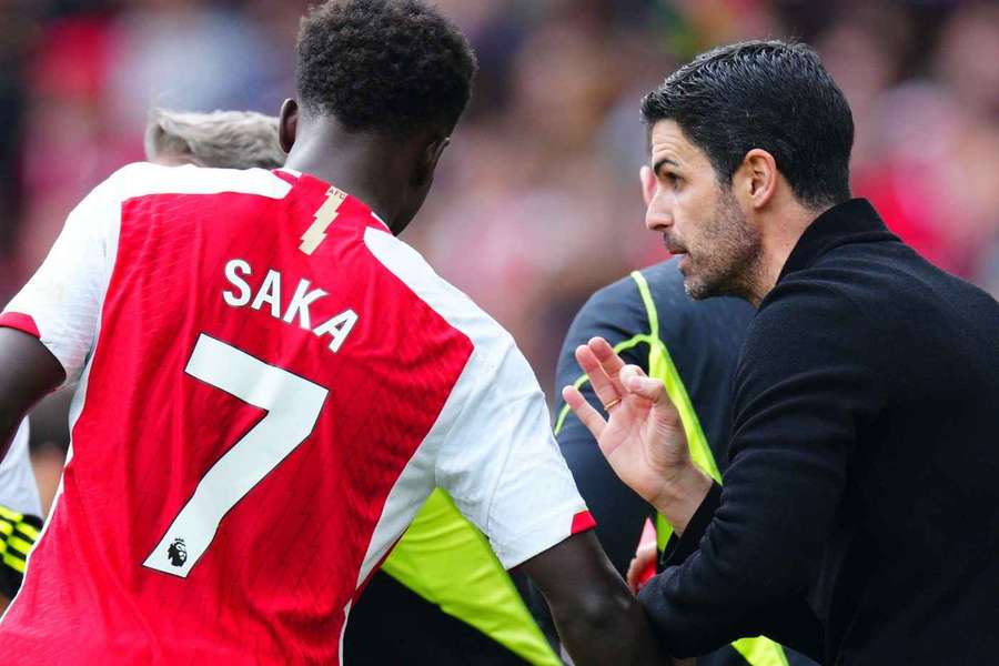 Bukayo Saka je jedním z nejlepších hráčů současného Arsenalu.