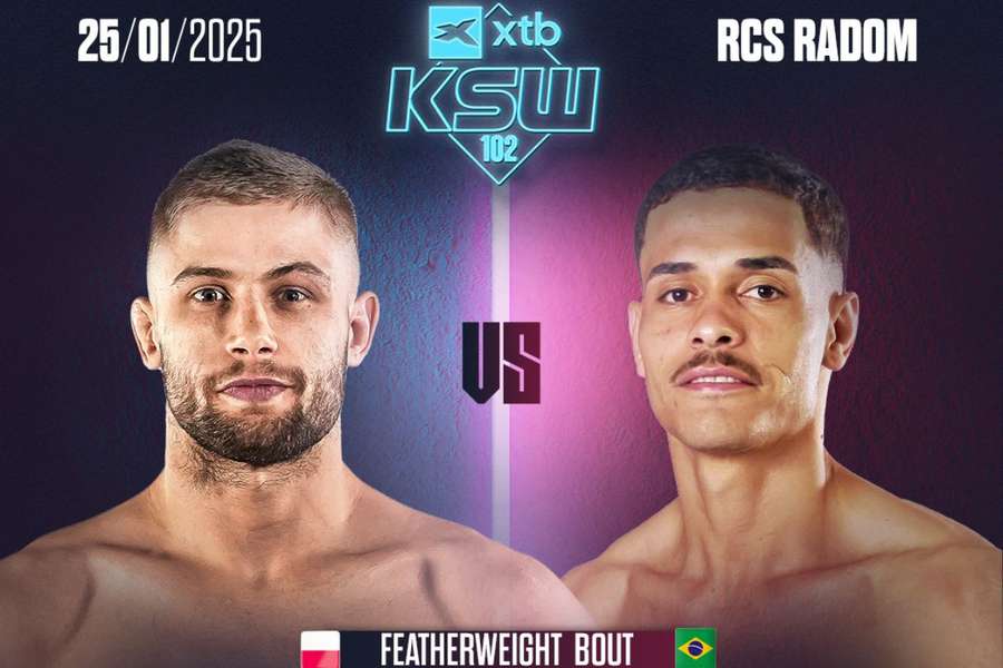 Piotr Kacprzak zmierzy się z Julio Nevesem Jr. na gali KSW 102 w Radomiu