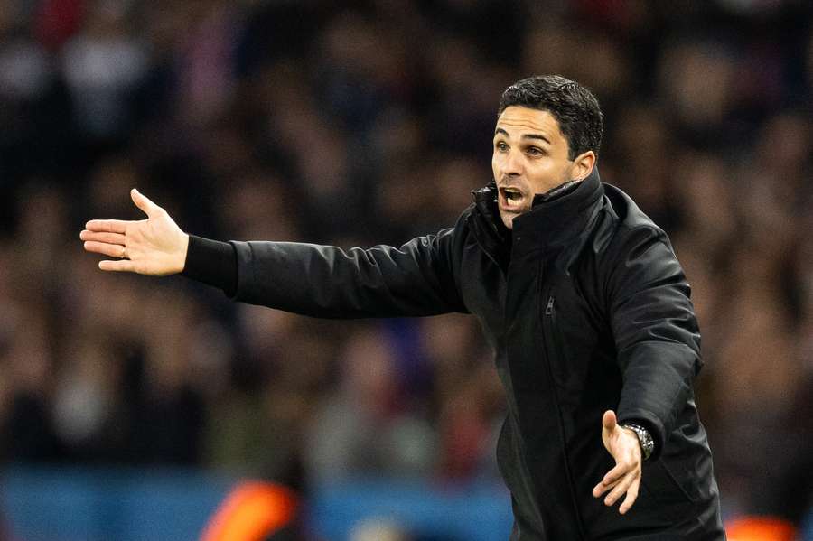 Arteta insisted he has long wanted to sign a new striker