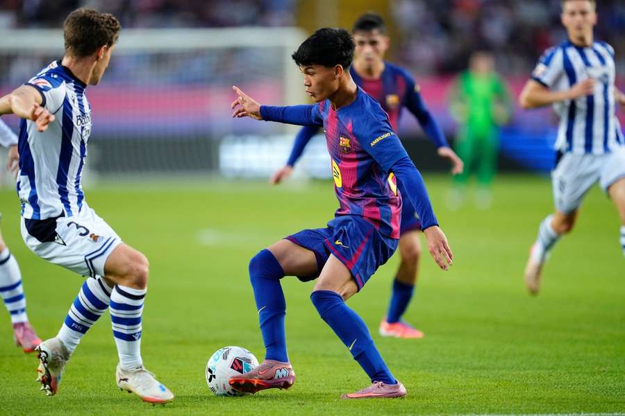 Pedro Fernandez a debutat la echipa de seniori a Barcelonei