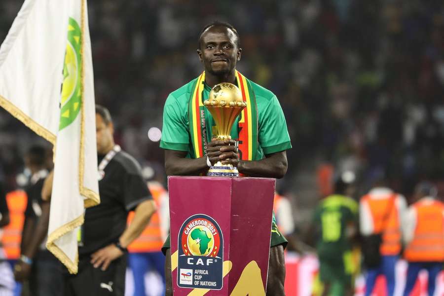 Sadio Mane und der Senegal gewannen den Afrika-Cup in 2022.