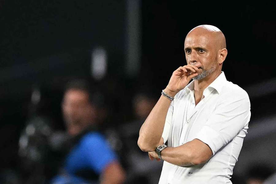 Mamelodi Sundowns coach Miguel Cardoso is feeling the heat in Pretoria 