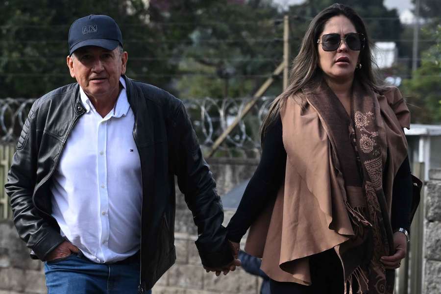 Lucho Herrera llega a la Fiscalía para declarar