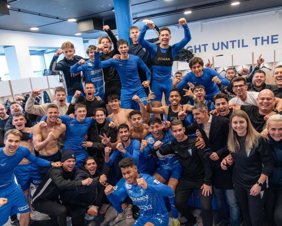 Zalaegerszegi após vitória no Campeonato Húngaro em 2025 Zalaegerszegi após vitória no Campeonato Húngaro em 2025