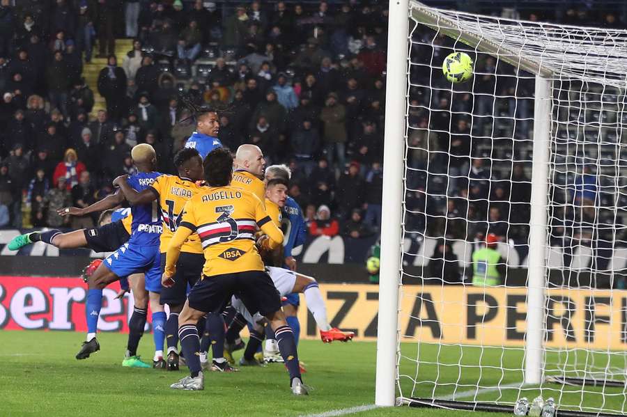 Ebuehi scored his first Serie A goal