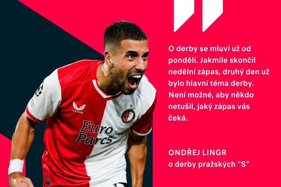 Ondřej Lingr o derby.