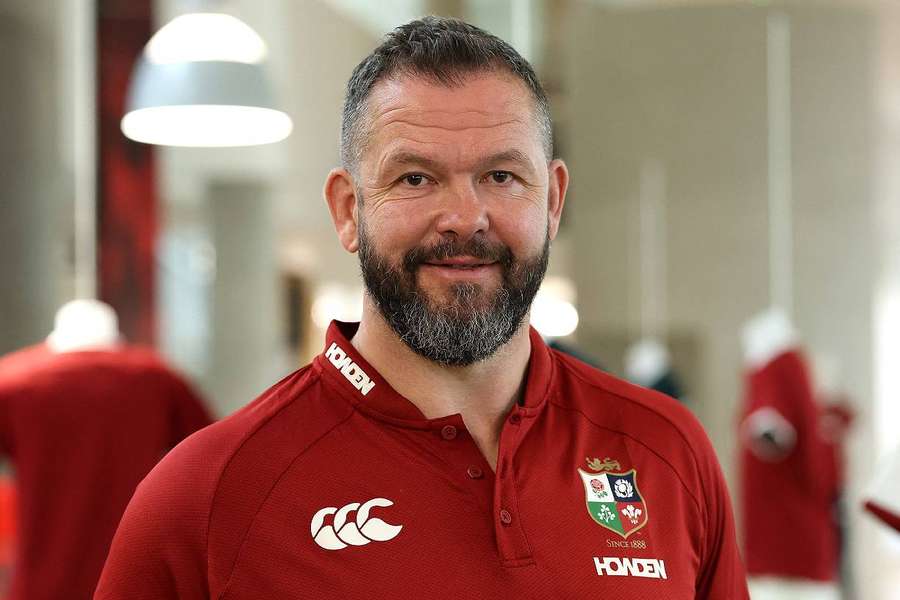 Le sélectionneur des Lions britanniques et irlandais Andy Farrell