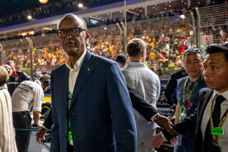 Kagame je fanúšikom F1.