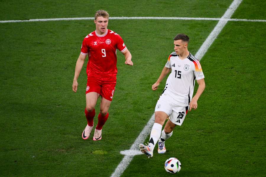 Alemanha e Dinamarca fizeram um jogo bastante movimentado