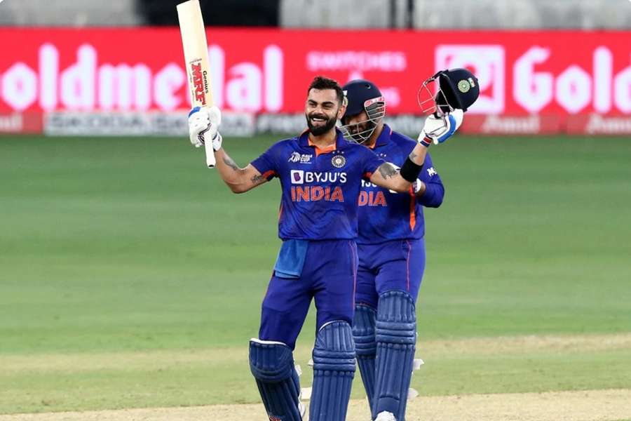 India's Kohli surprised himself with drought-ending T20 hundred