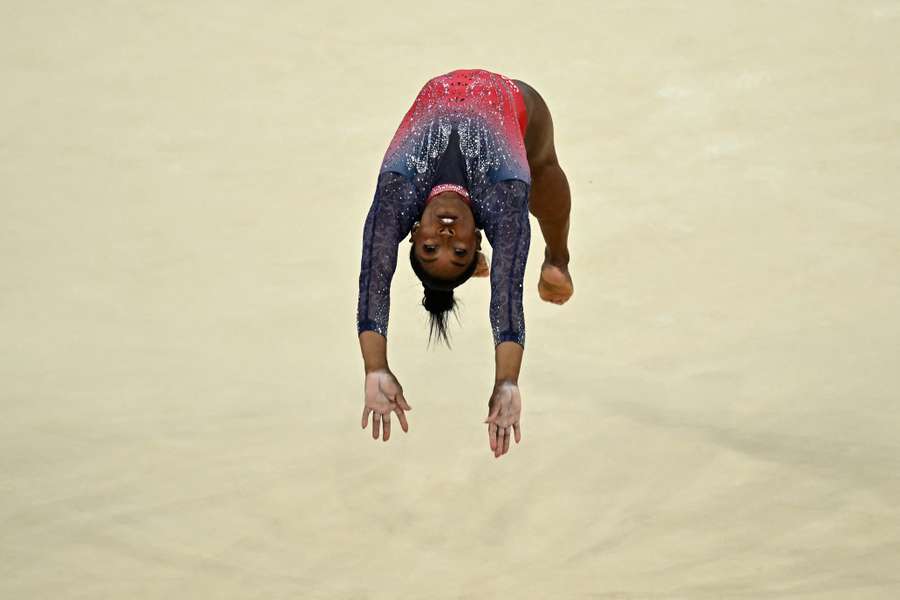 Biles shone at the Olympics