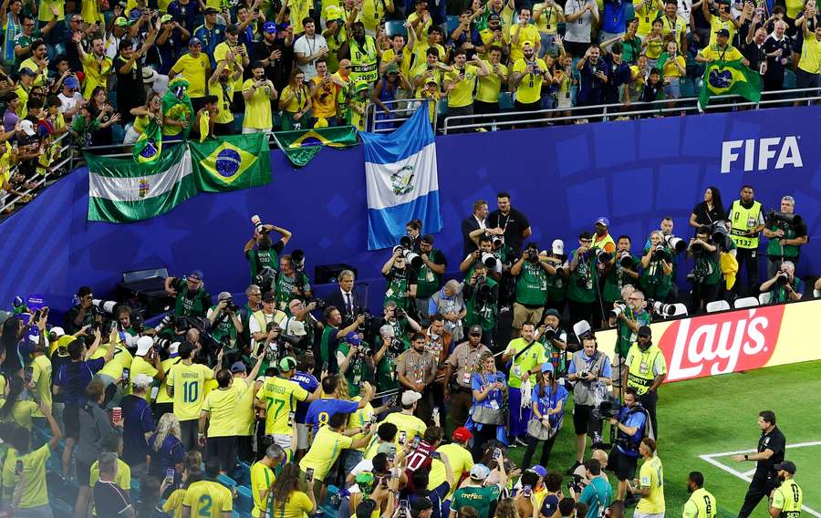 Torcida brasileira prevaleceu em Miami
