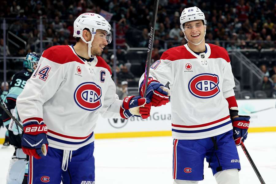 Slafkovský sa presadil dvakrát.