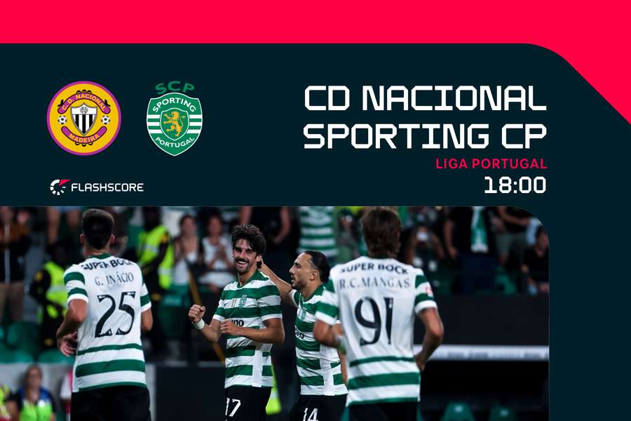 Sporting visita o Nacional da Madeira