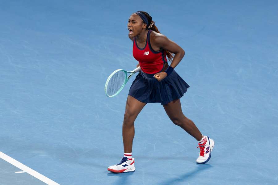 Coco Gauff es una de las favoritas en el Abierto de Australia.