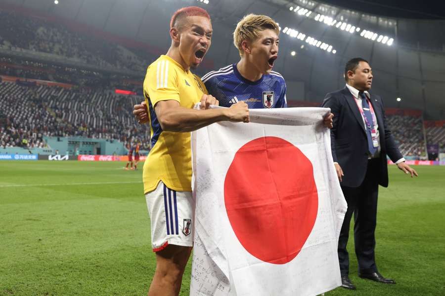 Japão venceu Alemanha e Espanha na atual edição da Copa